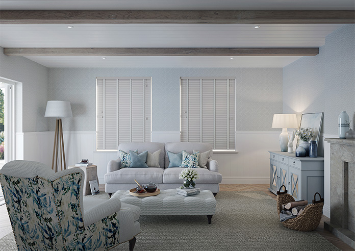 Ecowood Deluxe, Porcelain Grey Satin - Venetian Blind - Image 12